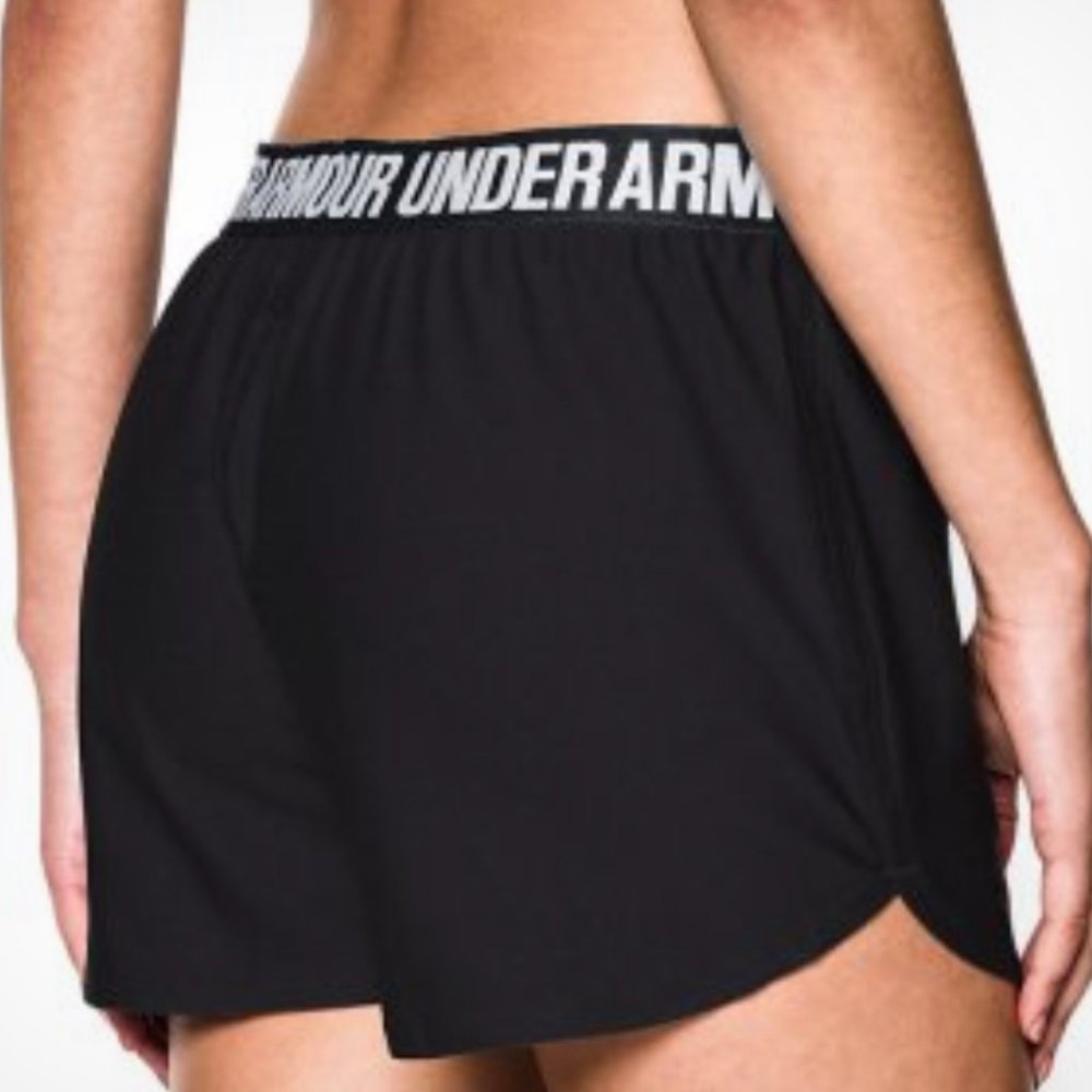 Under Armour Play Up Women’s Short 2.0 Black 1264264 002 - Picture 2 of 7